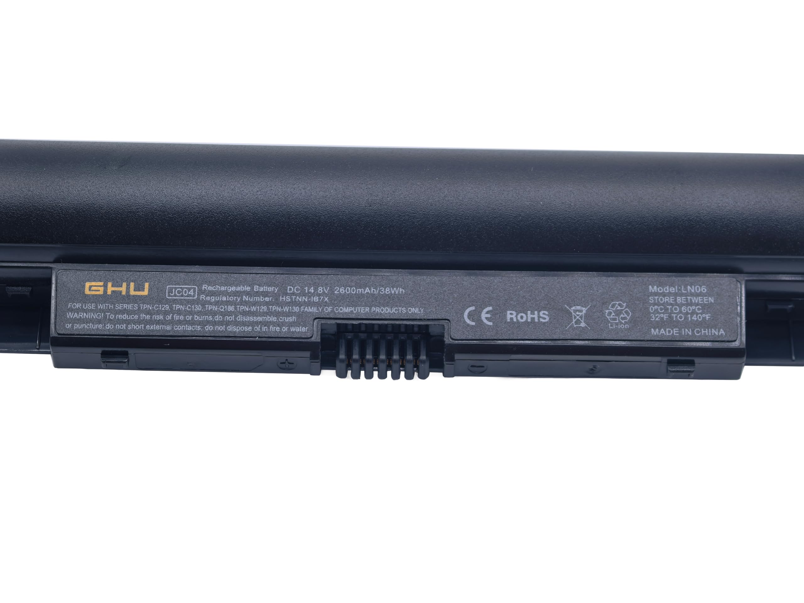 GHU New 38 Wh 2600 mAH JC03 JC04 919701-850 919700-850 919681-421 HSTNN-LB7W HSTNN-DB8E Laptop Battery Compatible with HP 14-bs000 14-bw000 15-bs000 15-bw000 HP 17-bs000 17-ak000 Series - Image 3
