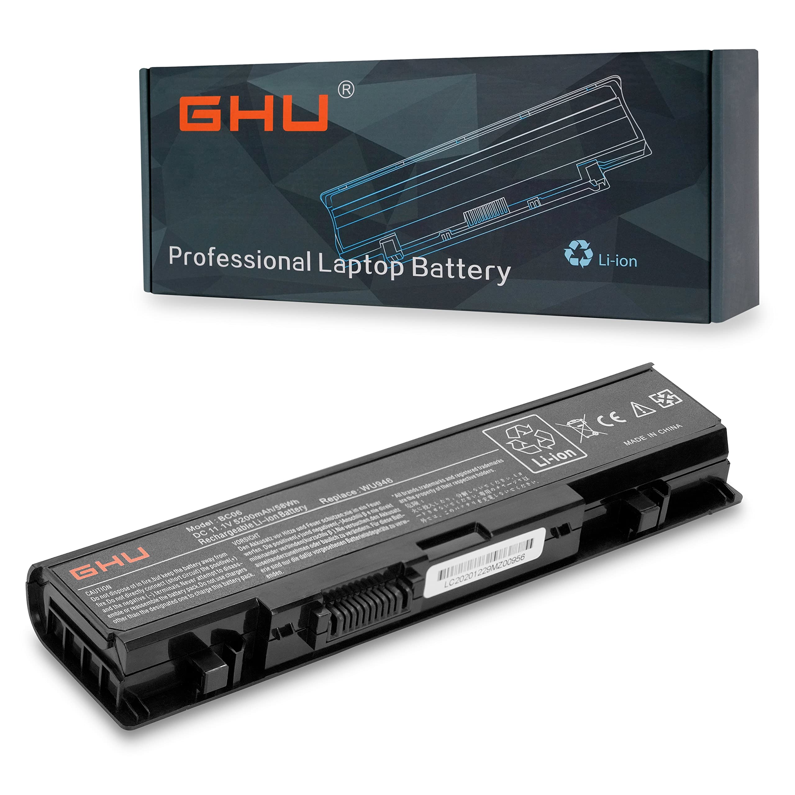 replacement battery for dell laptop