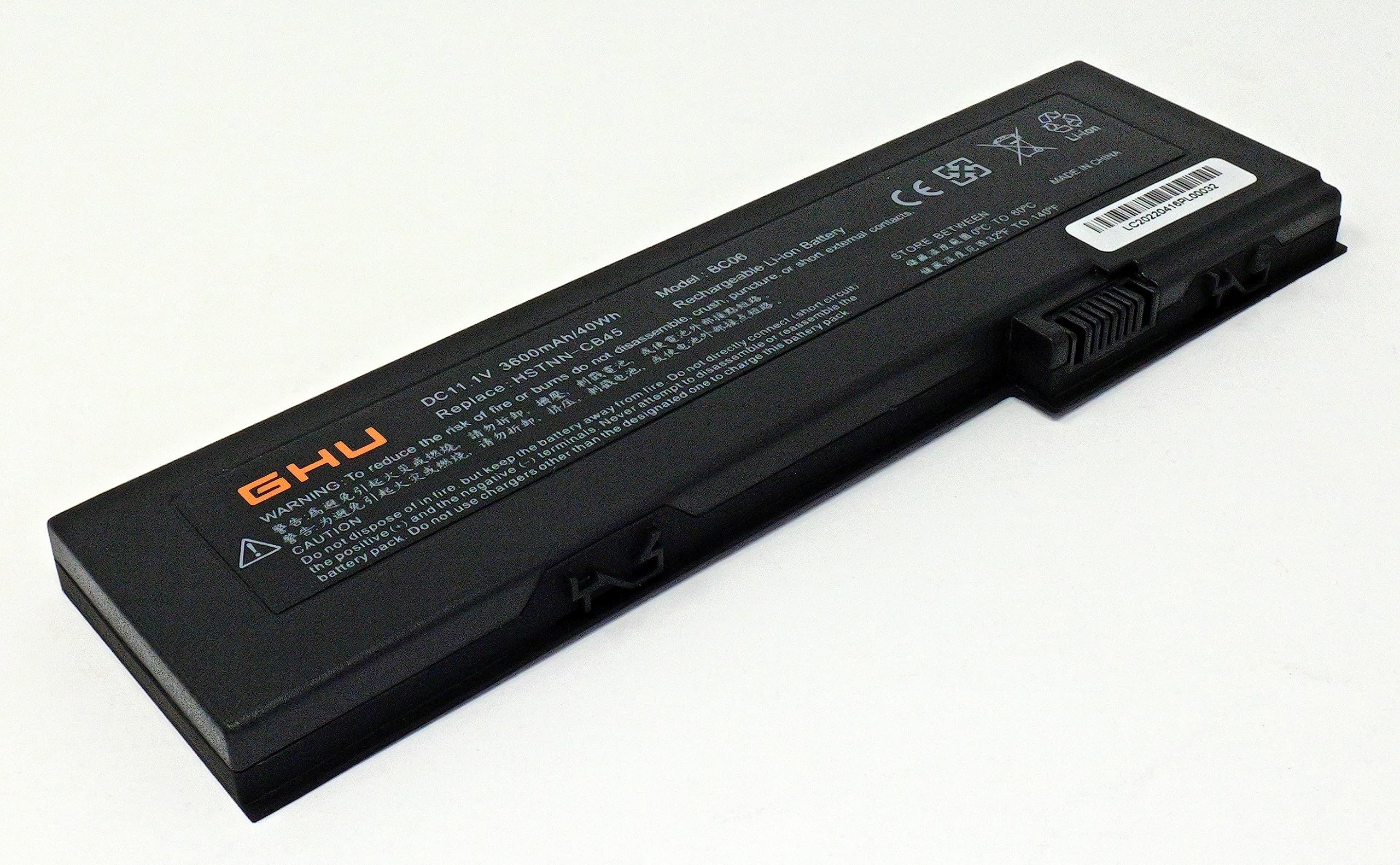 GHU New Battery 40 WH 454668-001 436426-311 436426-351 HSTNN-CB45 HSTNN-OB45 Compatible with HP EliteBook 2730p 2740P 2760P 2710p 2710 Tablet PC AH547AA 436426-751 436426-752 HSTNN-W47C - Image 4
