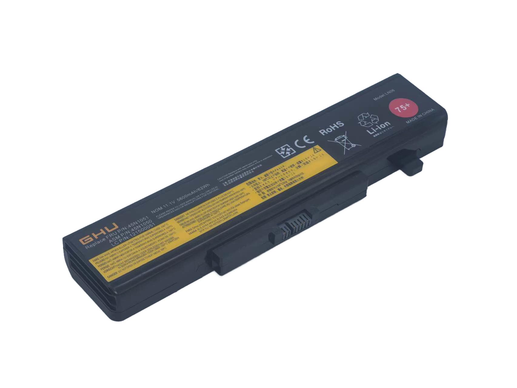 GHU New Battery 58 WH Compatible with Thinkpad G580 Y580 G480 G485 G585 Y480 Y480N Y485 Y485N Y480P Y580 Y580N Y485P Z380 Z480 Y580P Z580 Z585 Z485 G700 G710 P580 P585 - Image 8