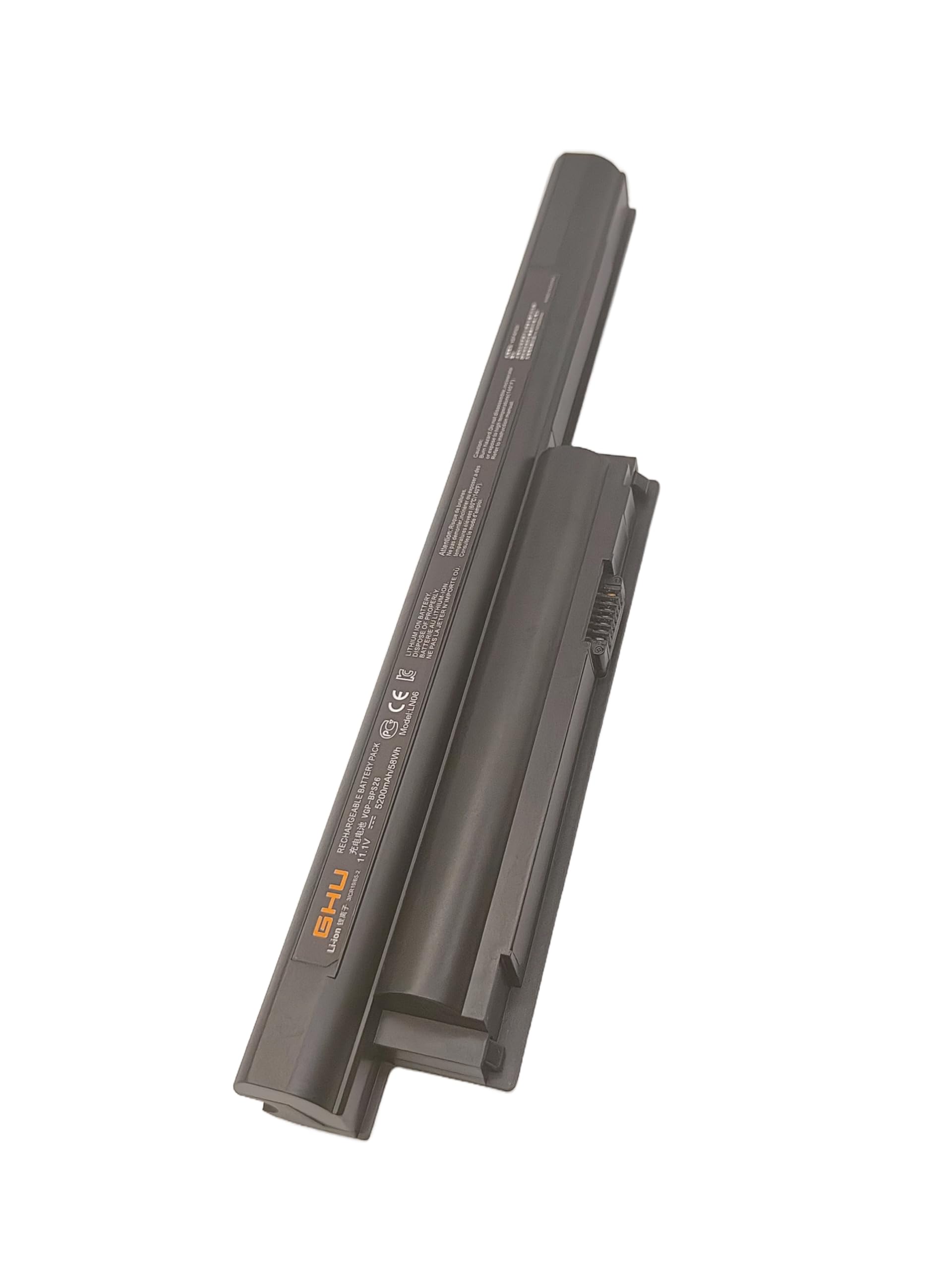 GHU New Battery 58 WH Replacement for VGP-BPS26 VGP-BPS26A VGP-BPL26 Compatible for Selected Sony Vaio Laptop Notebook 1 Year Warranty - Image 5