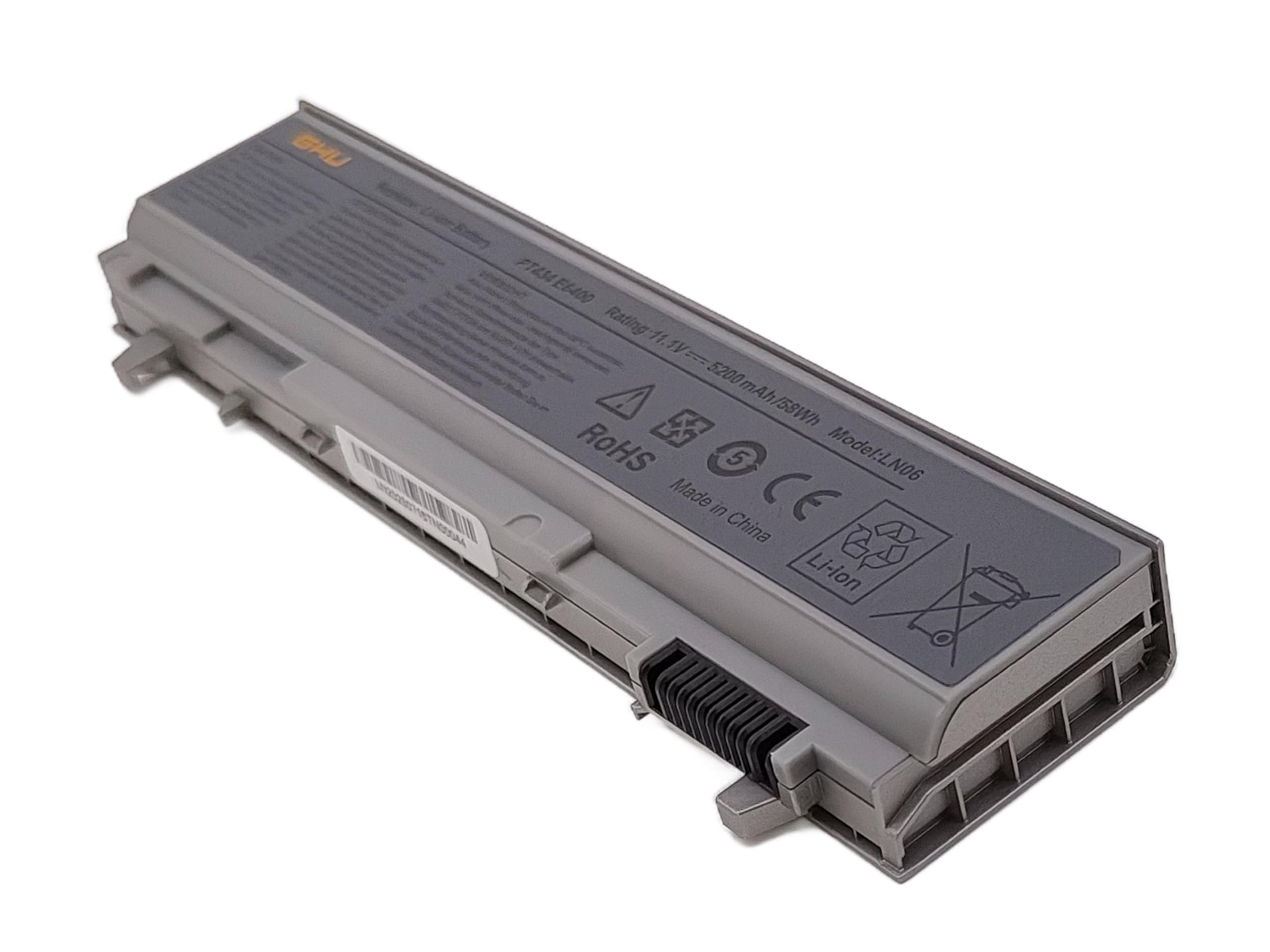 GHU New Battery 58 WHR 6-Cell 4M529 PT434 KY265 Compatible with Dell Latitude E6400 E6410 e6500 e6510 Precision m4500 m4400 Fit PN 4n369 nm631 FU444 FU441 FU571 W1193 F8TTW KY266 KY470 - Image 4