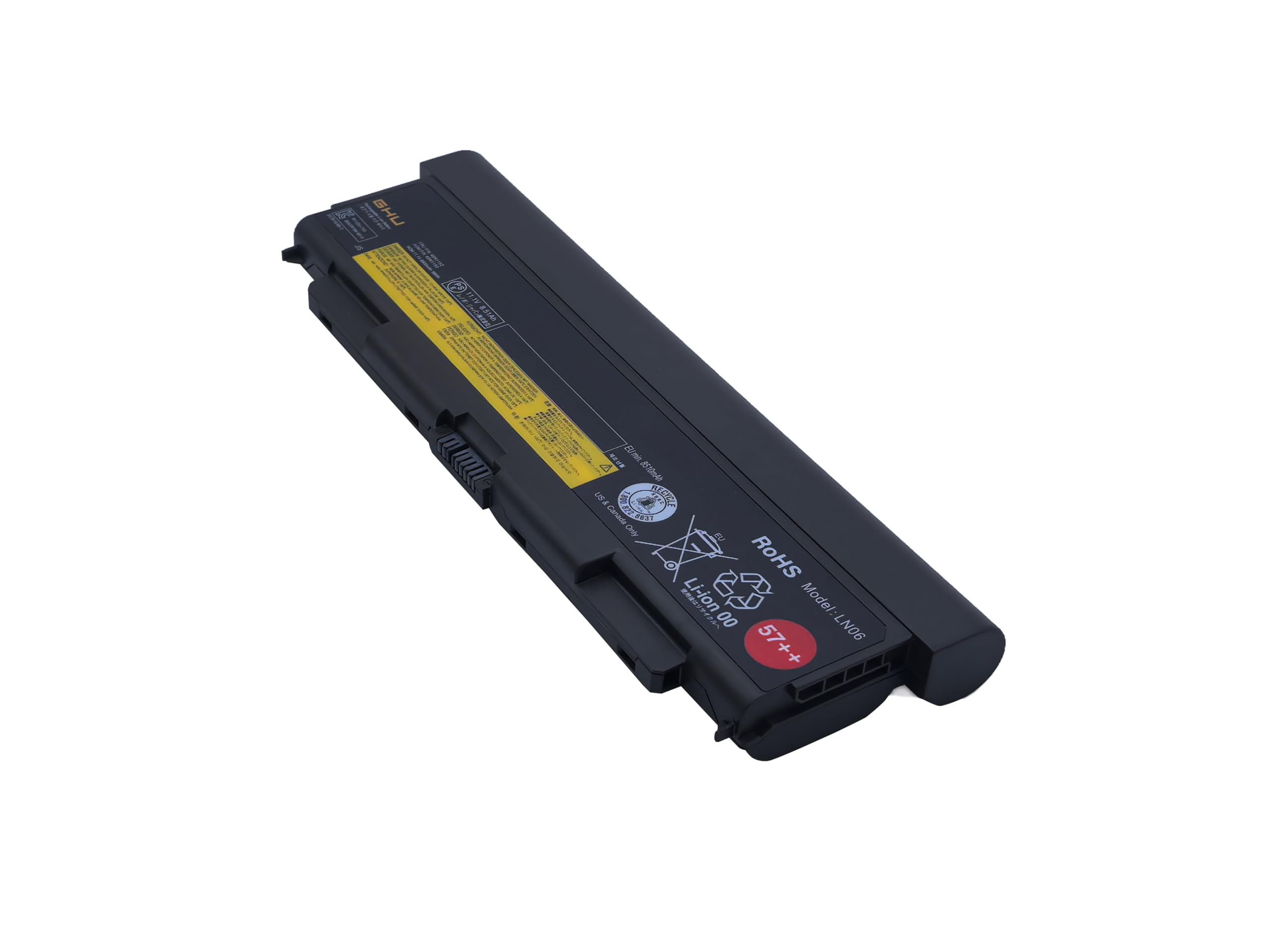 GHU New Battery 9-Cell 98 WH 57++ Replacement for 0C52864 0C52863 45N1152 45N1153 45N1162 45N1163 45N1145 45N1147 45N1149 Compatible with Lenovo Thinkpad W540 W541 T450p T540p T440p L440 L540 - Image 4