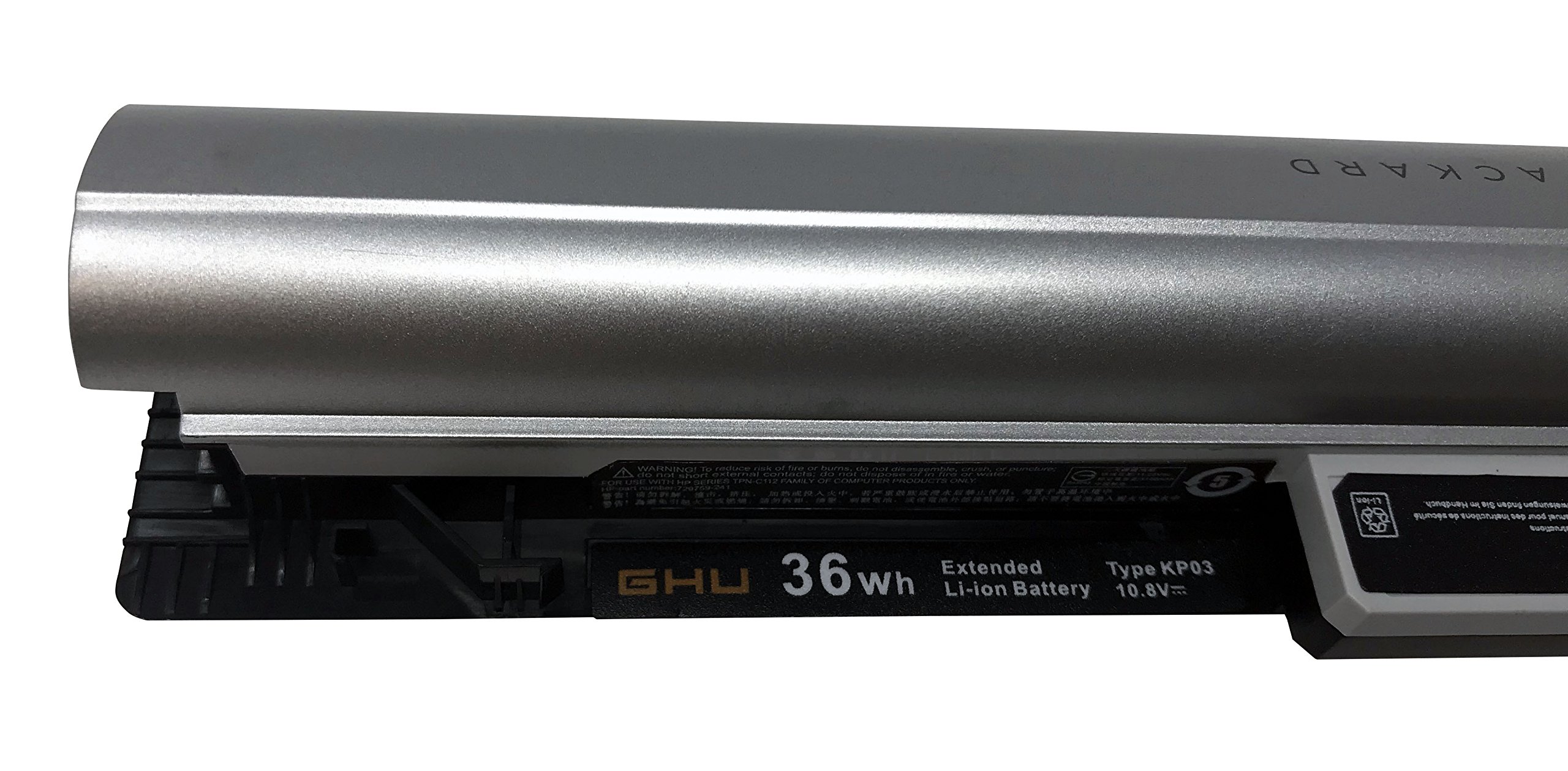 GHU New Battery KP03 36 WH 10.8V for HP Pavilion TouchSmart 11 Fit HSTNN-DB5P HSTNN-YB5P 707618-121 729892-001 KP03036 F3B95AA TPN-C112 729759-241 KP03036 F3B95AA#ABB 729759-831 729759-431 - Image 3