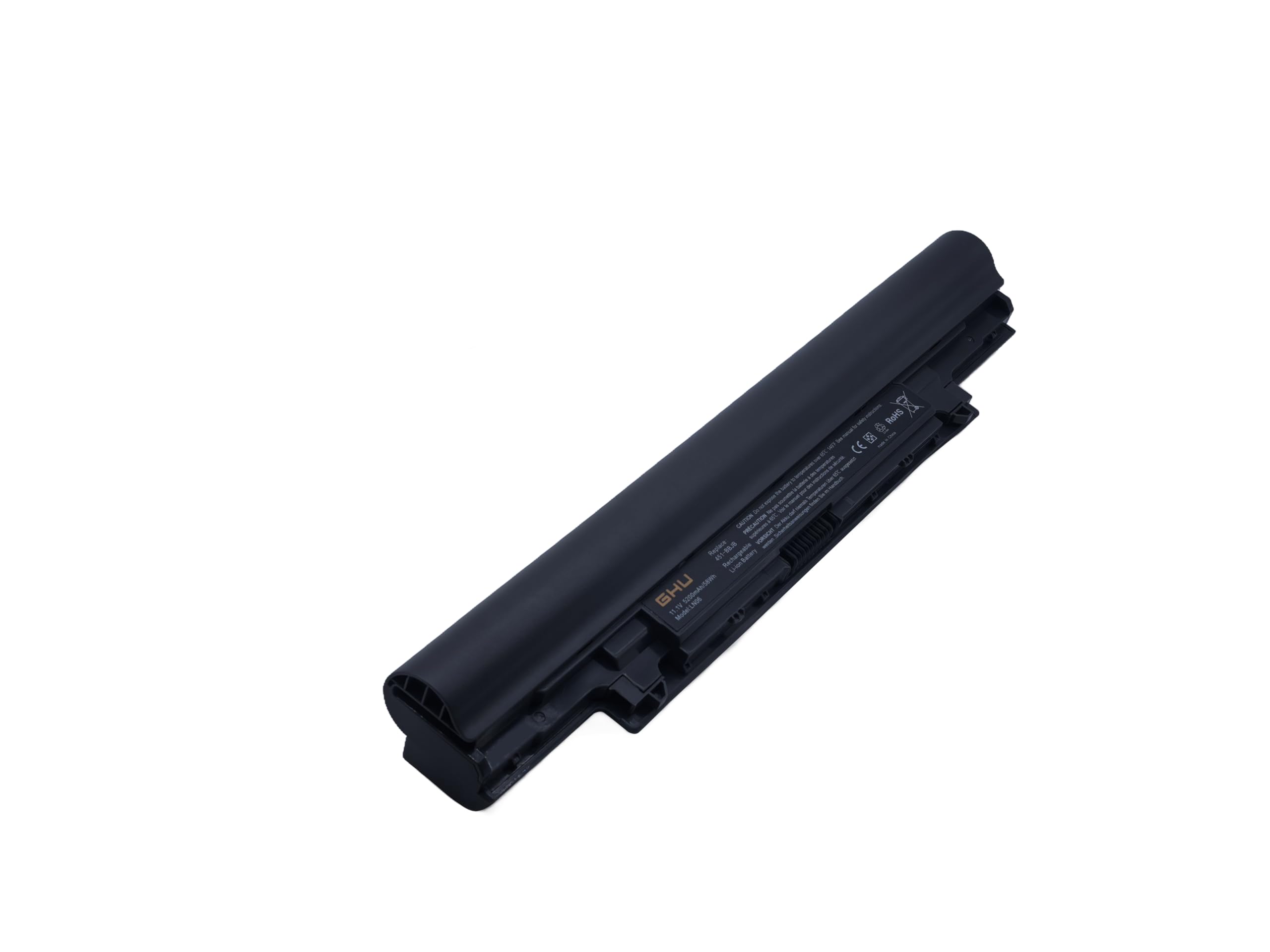 GHU New Li-Ion Battery Replacement for YFDF9 YFOF9 Compatible for Dell Latitude 3340 3350 5MTD8 JR6XC HGJW8 3NG29 7WV3V H4PJP 11.1V 58 WH 6-Cell YF0F9 VDYR8 451-12176 - Image 4
