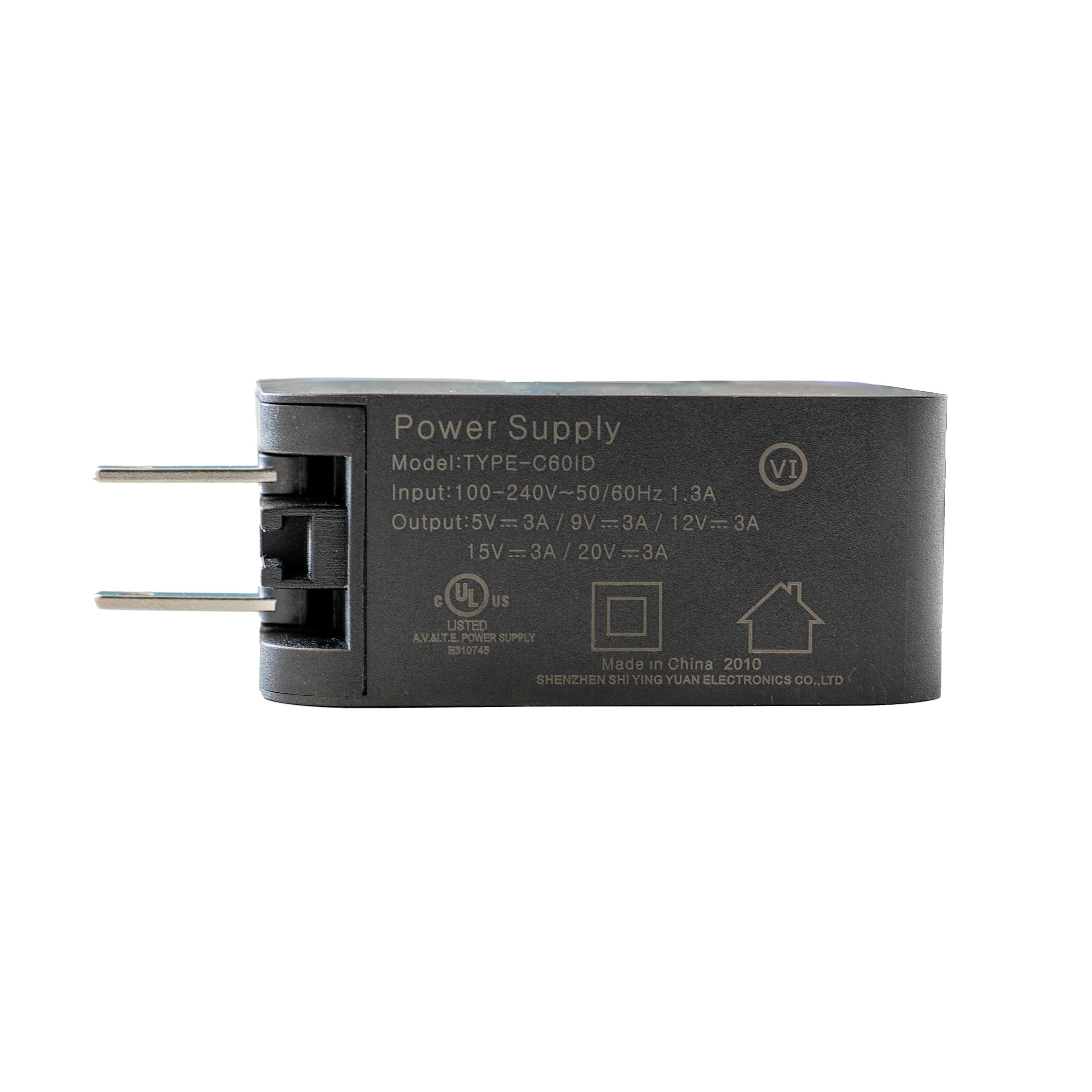 GHU Premium 65W USB-C Fast Charger (Black) - Optimized for Dell XPS Series: 13, 12, 14 - Efficient & Sleek Power Adapter - Image 5